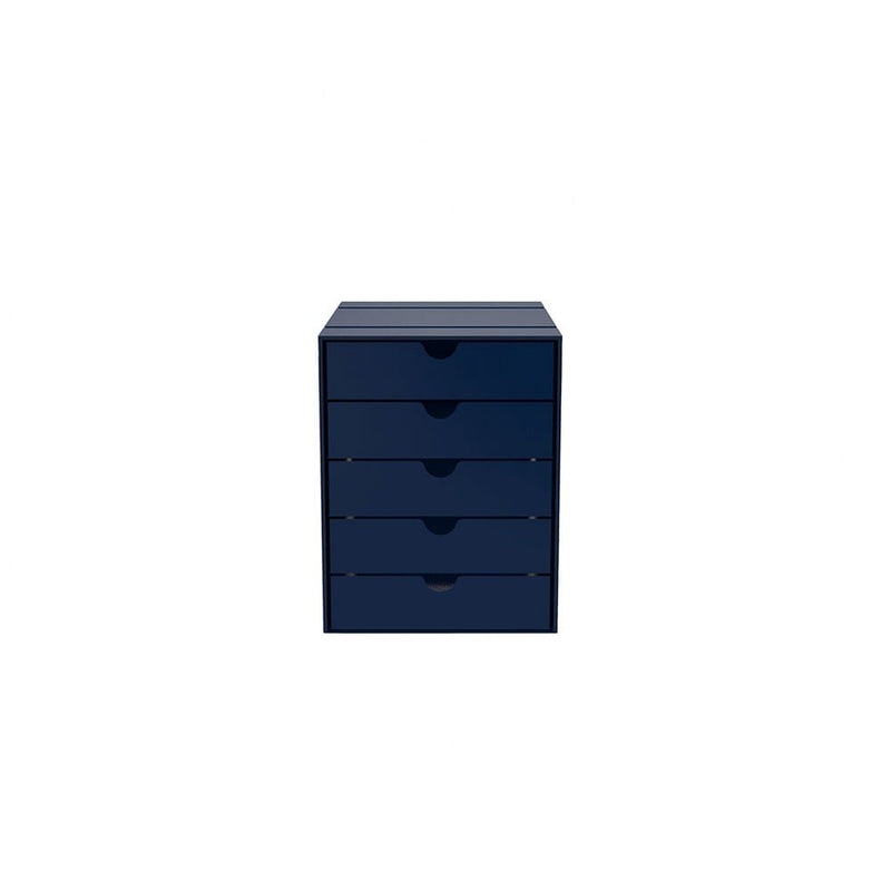 USM Inos organizing box set, 5 drawers storage USM Steel Blue 
