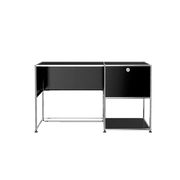 USM Haller Custom Desk Unit - A1 storage USM Graphite Black 