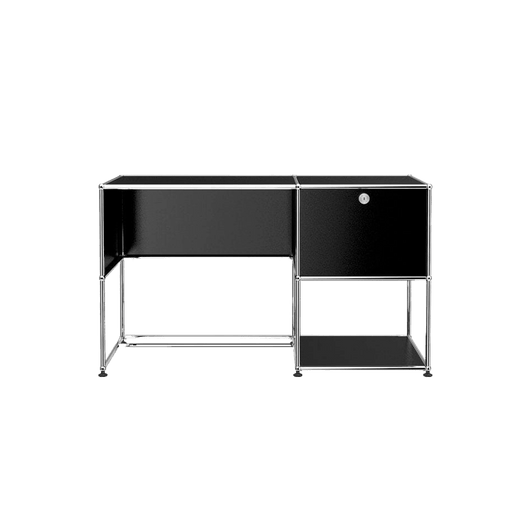 USM Haller Custom Desk Unit - A1 storage USM Graphite Black 