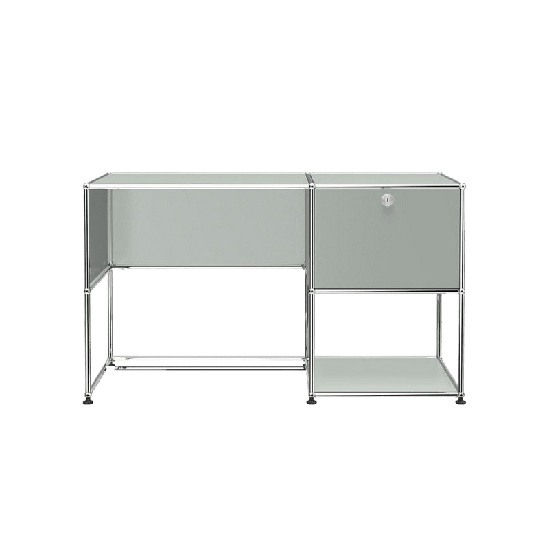 USM Haller Custom Desk Unit - A1 storage USM Light Grey 