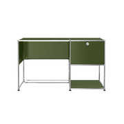 USM Haller Custom Desk Unit - A1 storage USM Olive Green 
