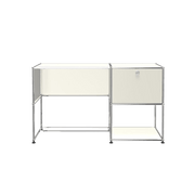 USM Haller Custom Desk Unit - A1 storage USM Pure White 