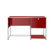 USM Haller Custom Desk Unit - A1 storage USM Ruby Red 