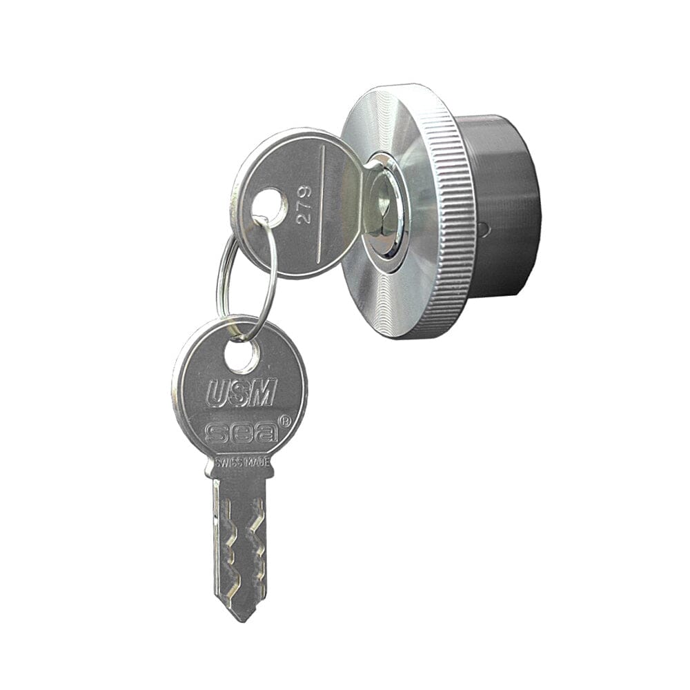Drop In Key Lock USM Lock For Drop-Down Or Extension Doors, With 2 Keys - CA Modern Home
