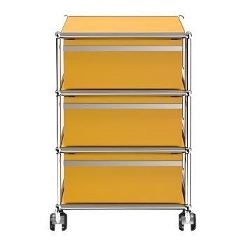 USM Haller Pedestal V office USM Golden Yellow 