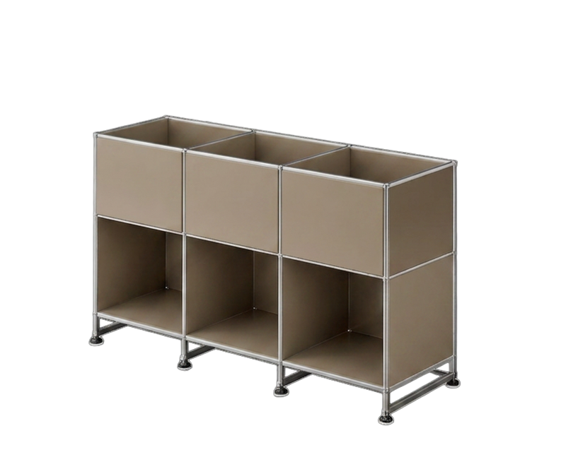 USM Vinyl Storage Cabinet x3