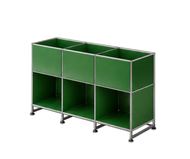 USM Vinyl Storage Cabinet x3