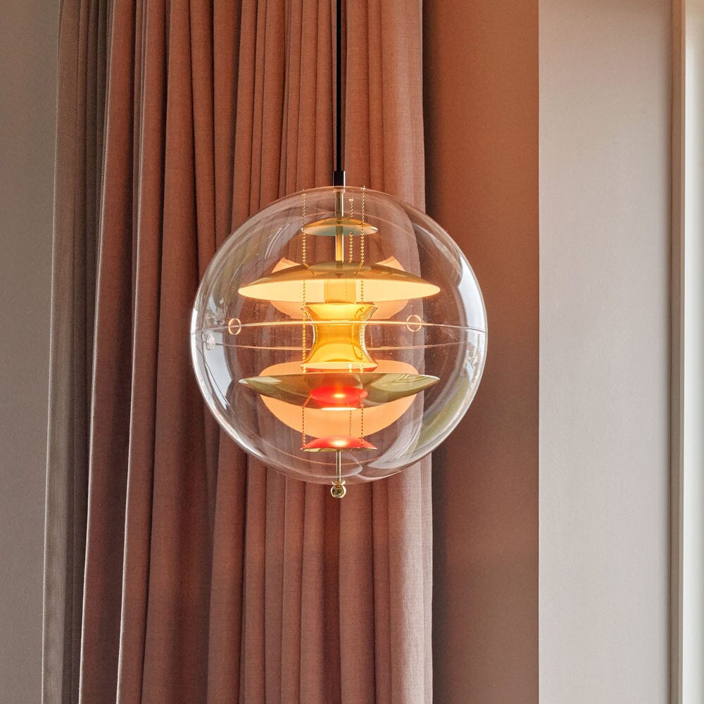 Verpan VP Globe Brass Pendant Lamp suspension lamps Verpan 
