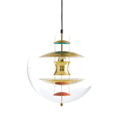 Verpan VP Globe Brass Pendant Lamp suspension lamps Verpan 