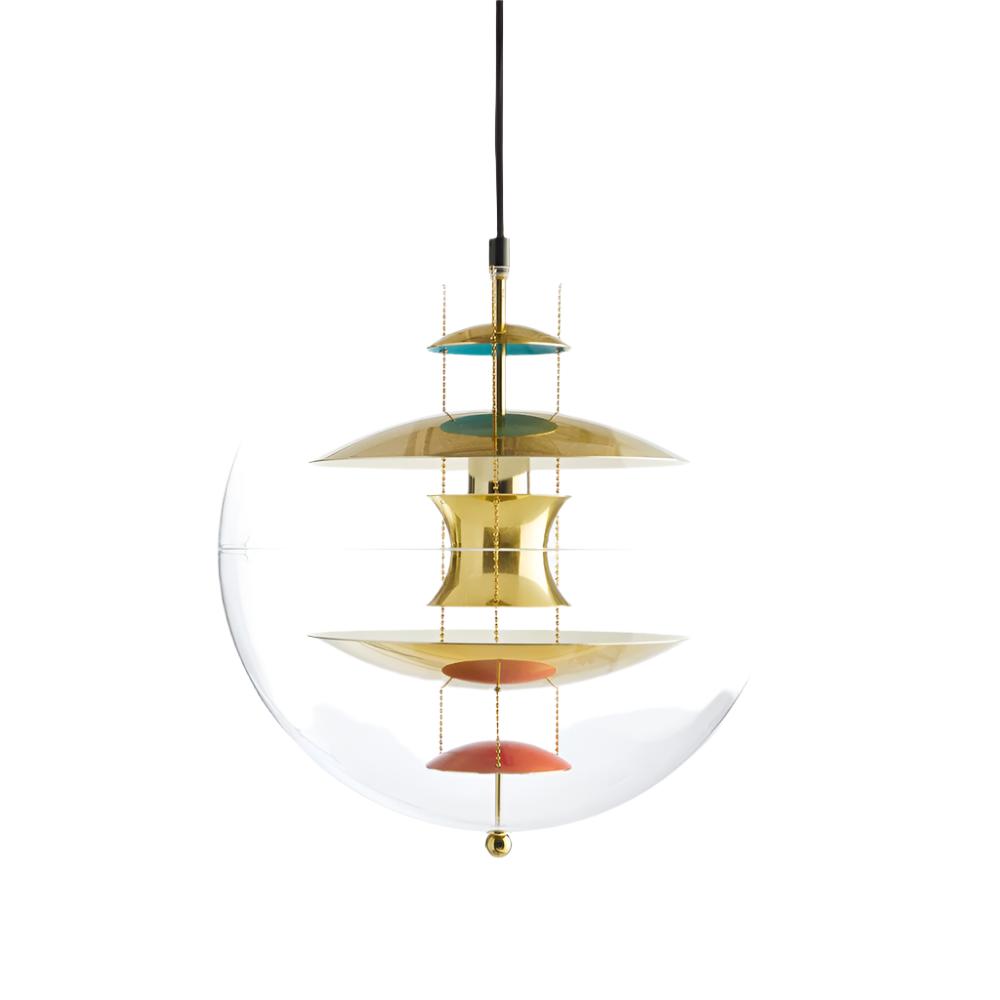 Verpan VP Globe Brass Pendant Lamp suspension lamps Verpan 