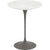 Saarinen Side Table - 16" Round side/end table Knoll Grey Vetro Bianco 