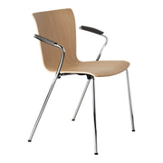 Vico Duo Stacking Chair with Welded Linking Device Chairs Fritz Hansen 