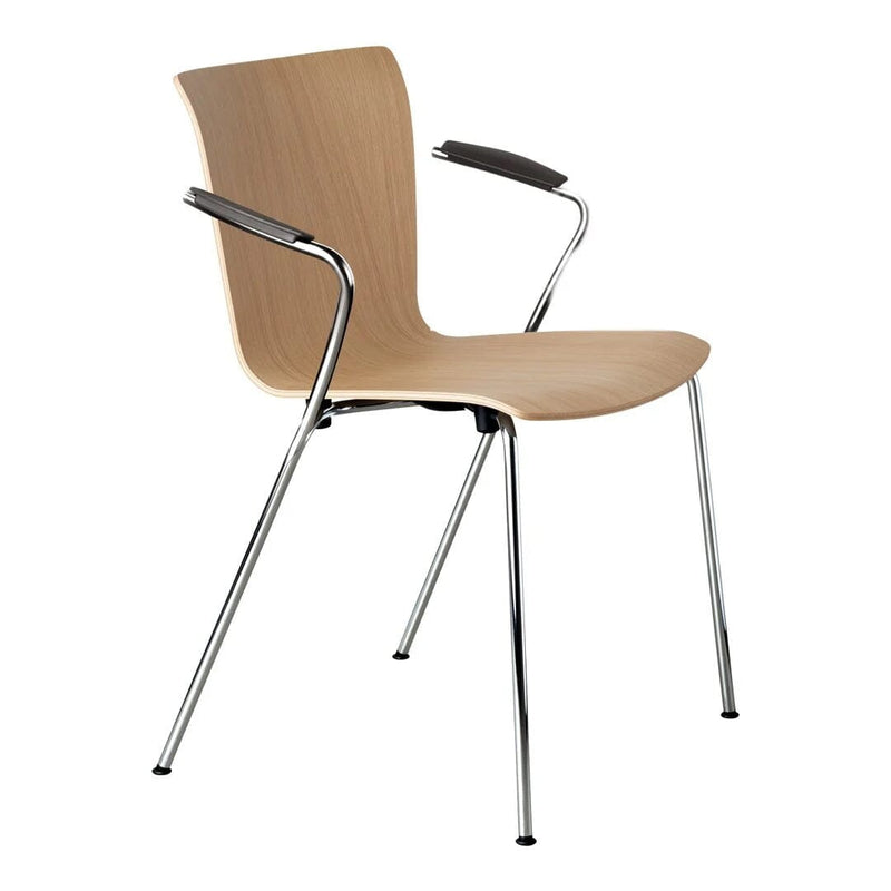 Vico Duo Stacking Chair with Welded Linking Device Chairs Fritz Hansen 