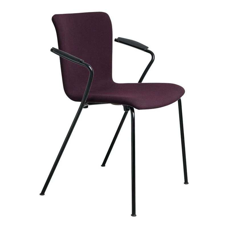 Vico Duo Stacking Chair with Welded Linking Device - Fully Upholstered Chairs Fritz Hansen 