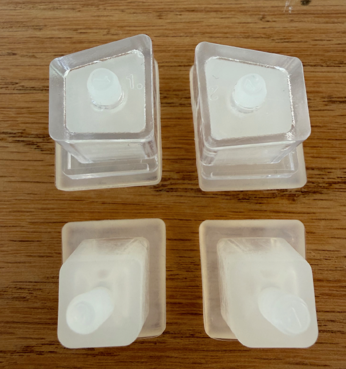 Kartell -  Victoria Ghost Chair replacement Feet - (pack of 4) =1 Chair