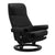 View Office Chair - Batick Latte Leather & Black Wood Office Chair Stressless 