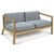 Virkelyst 2-Seater Sofa Sofas Skagerak by Fritz Hansen Ash 