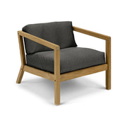 Virkelyst Lounge Chair lounge chair Skagerak by Fritz Hansen Charcoal 
