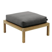 Virkelyst Ottoman Ottoman Skagerak by Fritz Hansen Charcoal 
