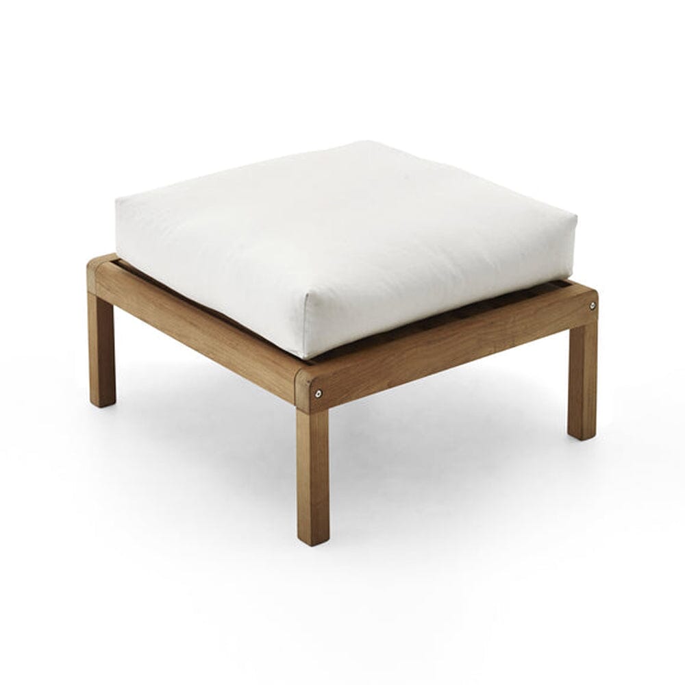 Virkelyst Ottoman Ottoman Skagerak by Fritz Hansen White 