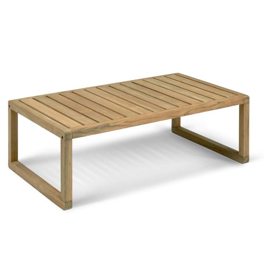 Virkelyst Rectangle Coffee Table Coffee Tables Skagerak by Fritz Hansen 