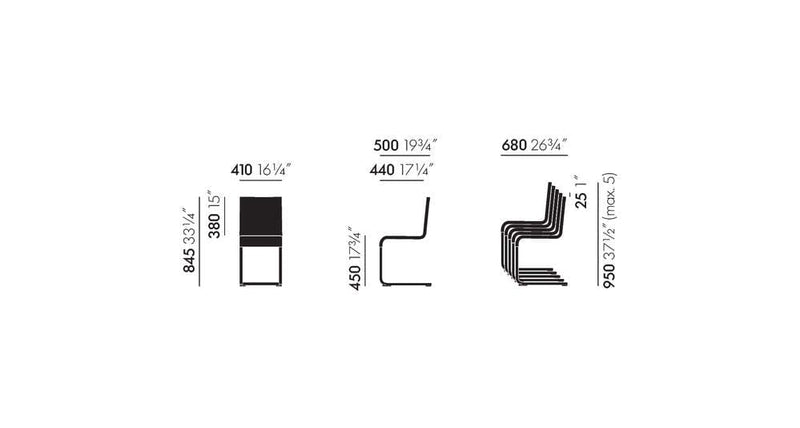 .05 Chair Side/Dining Vitra 
