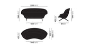 Abalon Sofa Sofa Vitra 