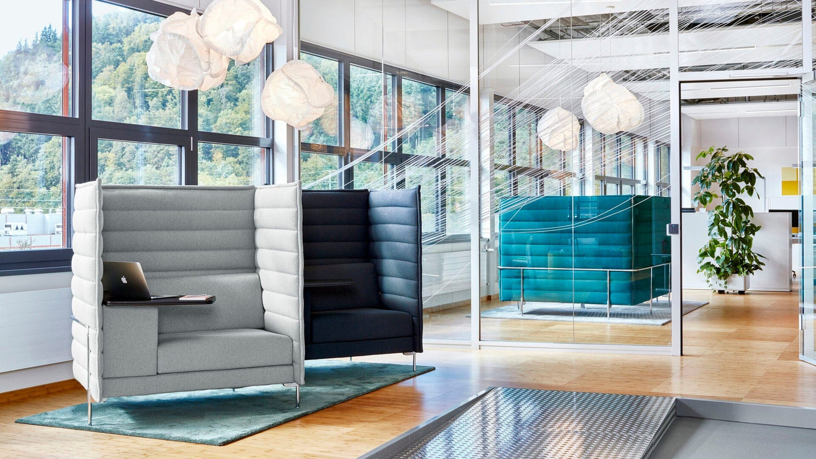 Alcove Highback Work Sofa Vitra 