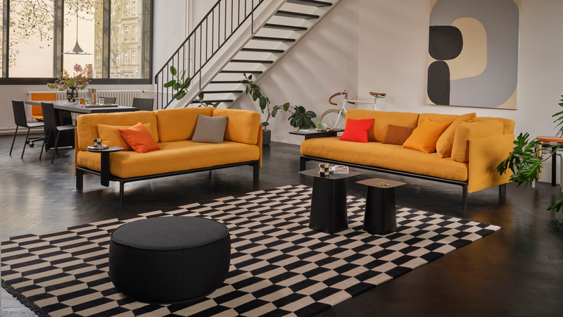 Anagram Platform with Seat Cushions