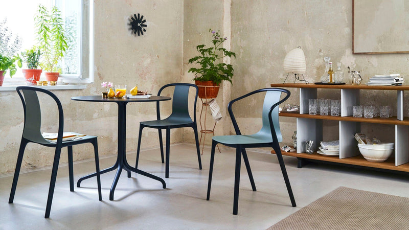 Belleville Armchair Plastic Outdoors Vitra 