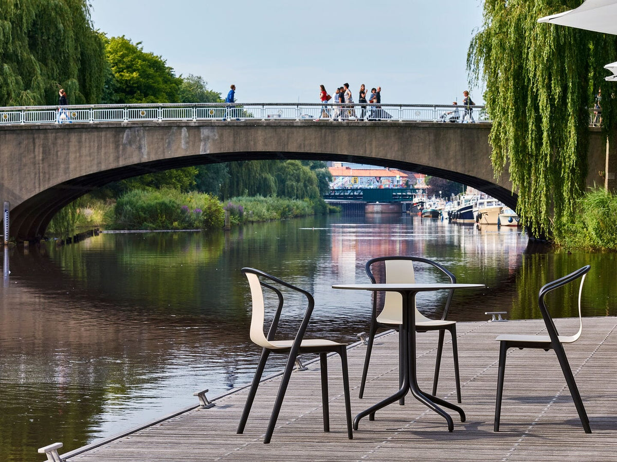 Belleville Armchair Plastic Outdoors Vitra 