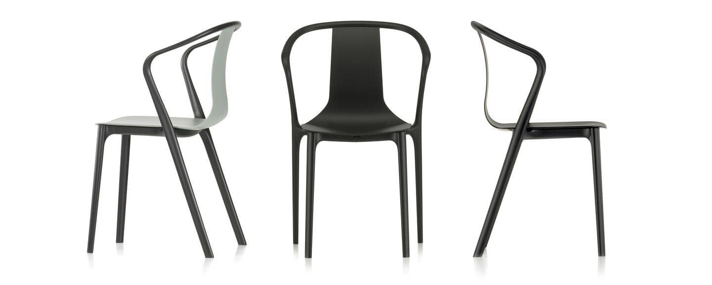 Belleville Armchair Plastic Outdoors Vitra 