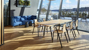 Belleville Armchair Wood Side/Dining Vitra 