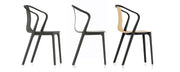 Belleville Armchair Wood Side/Dining Vitra 