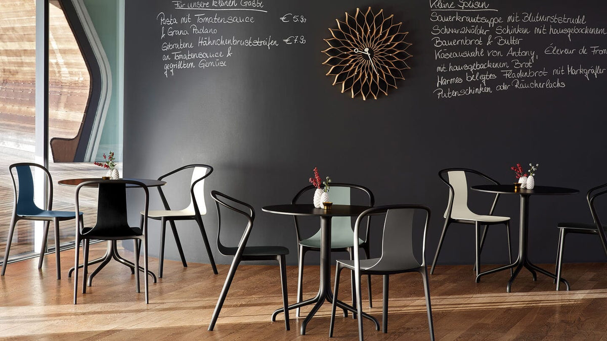 Belleville Round Table Dining Tables Vitra 