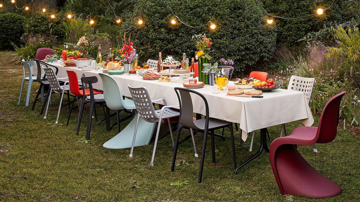 Belleville Side Chair Plastic Outdoors Vitra 