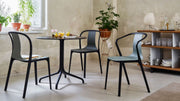 Belleville Side Chair Plastic Outdoors Vitra 