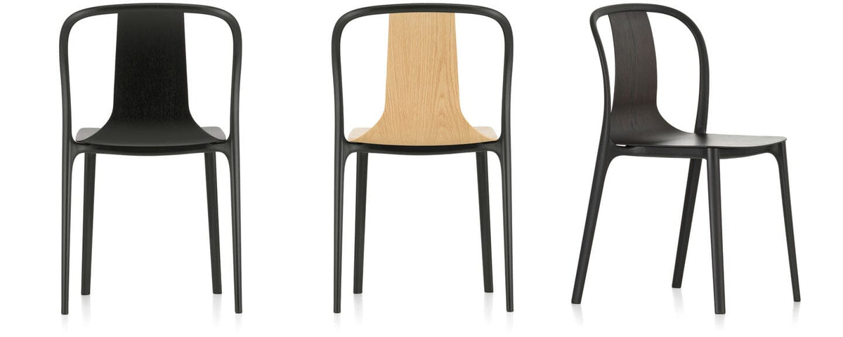 Belleville Side Chair Wood Side/Dining Vitra 