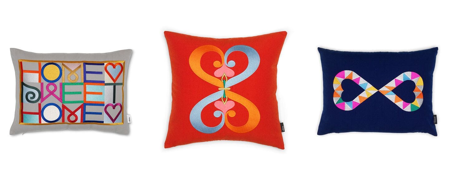 Embroidered Pillow Pillows Vitra 