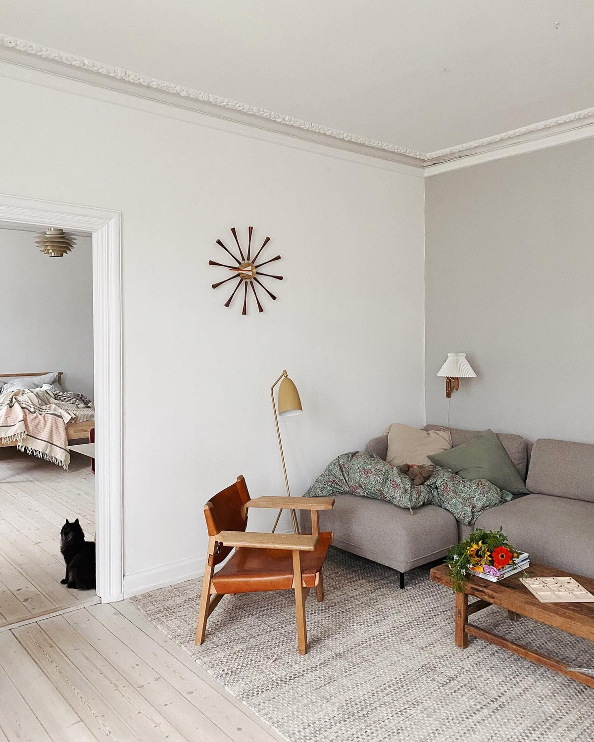 George Nelson Spindle Clock Clocks Vitra 