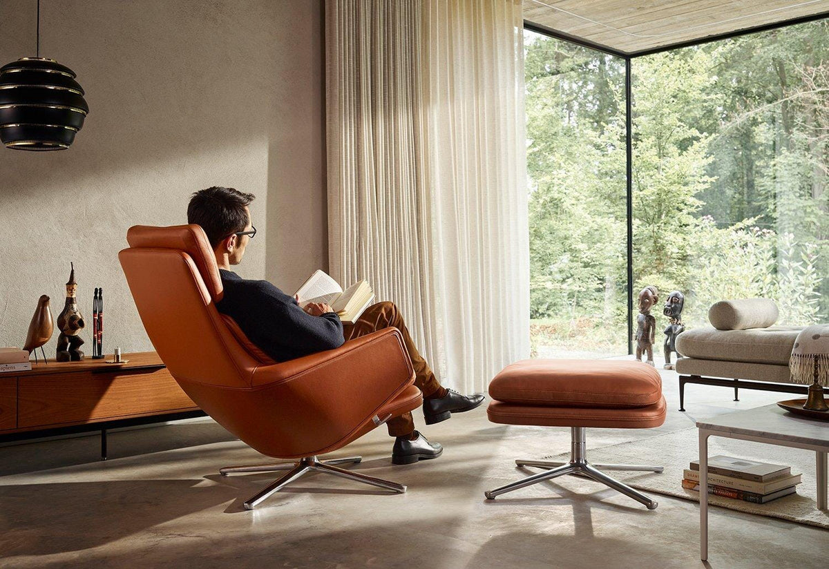 Grand Relax Lounge Chair & Ottoman lounge chair Vitra 