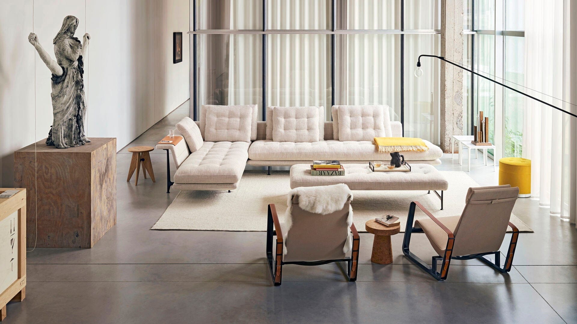 Grand Sofa Bench Benches Vitra 