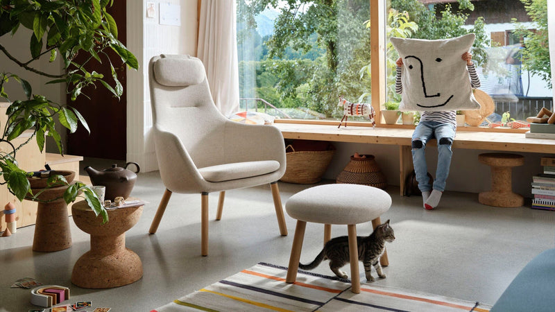 HAL Lounge Chair Integrated Seat Cushion task chair Vitra 