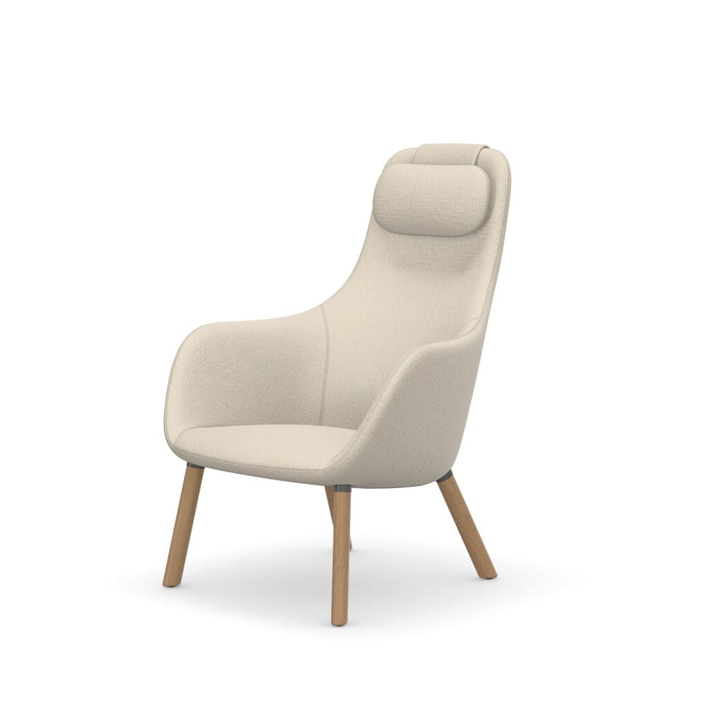 HAL Lounge Chair Integrated Seat Cushion task chair Vitra 