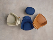 HAL Lounge Chair & Ottoman Integrated Seat Cushion task chair Vitra 