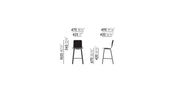 HAL Ply Stool Medium bar seating Vitra 