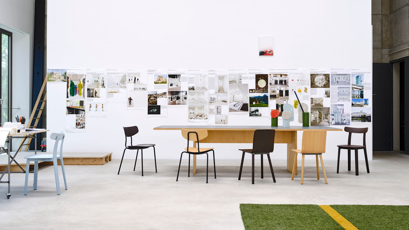 HAL Ply Wood Chair Side/Dining Vitra 