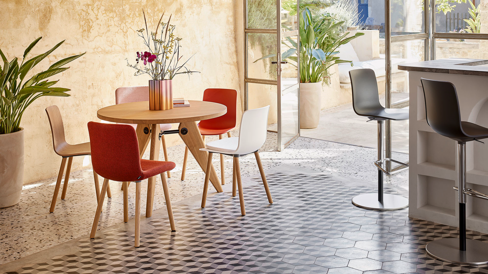 HAL Ply Wood Chair Side/Dining Vitra 