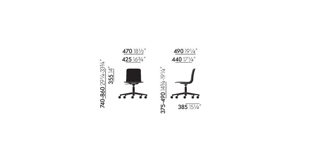 HAL RE Studio Task Chair task chair Vitra 