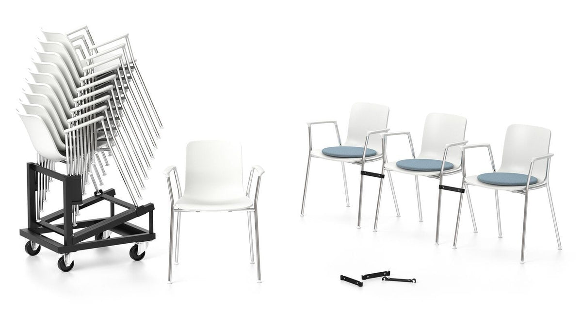 HAL RE Tube Armrest Side/Dining Vitra 